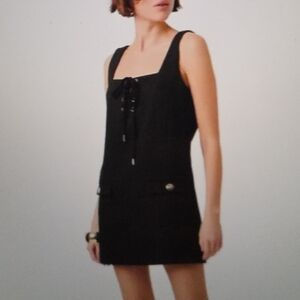 TOCCIN Frankie Lace Up Shift Dress Size 0 $495